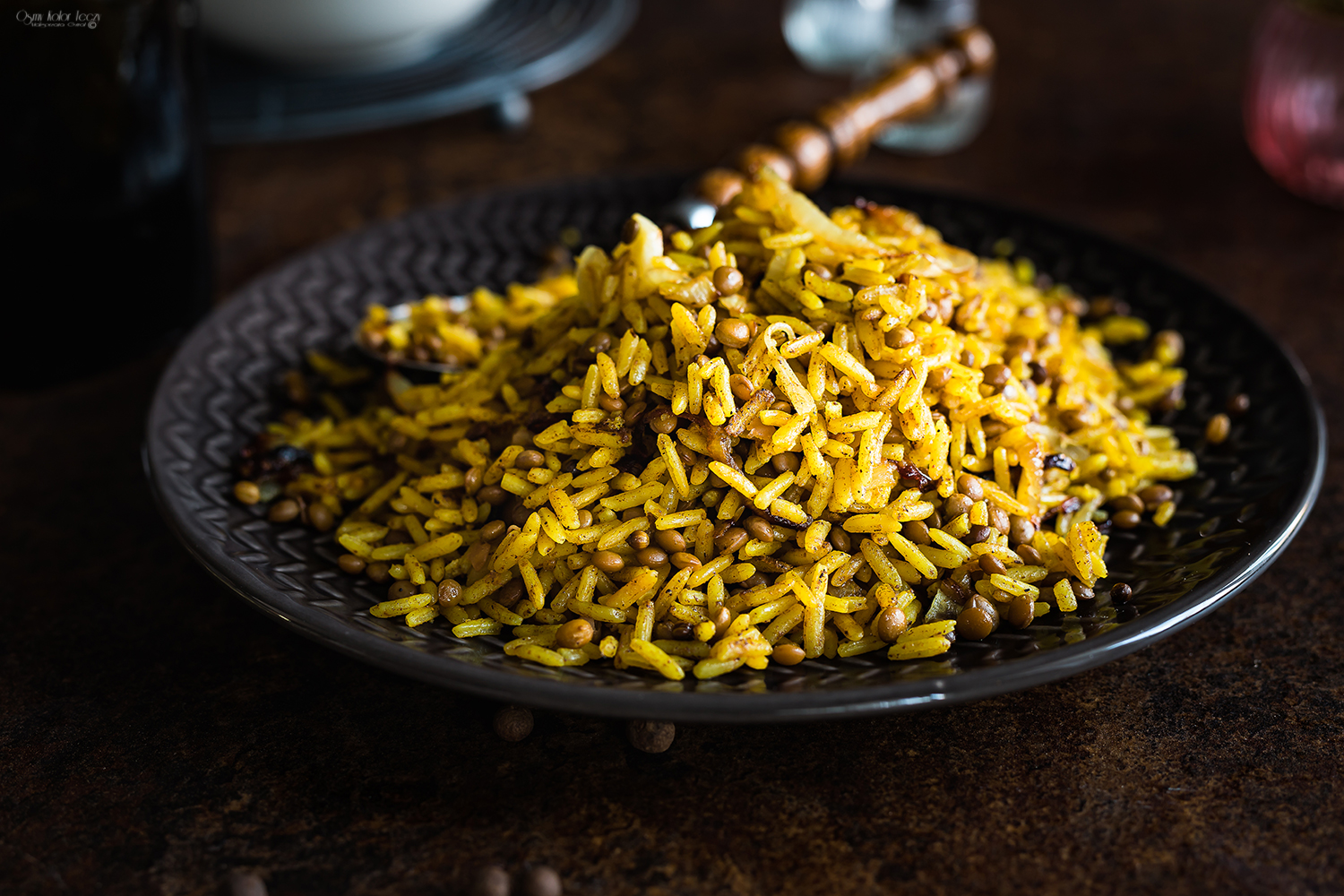 mejadra - ryż z soczewicą po arabsku