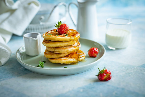 Pancakes na zakwasie – sposób na zużycie nadmiaru zakwasu chlebowego